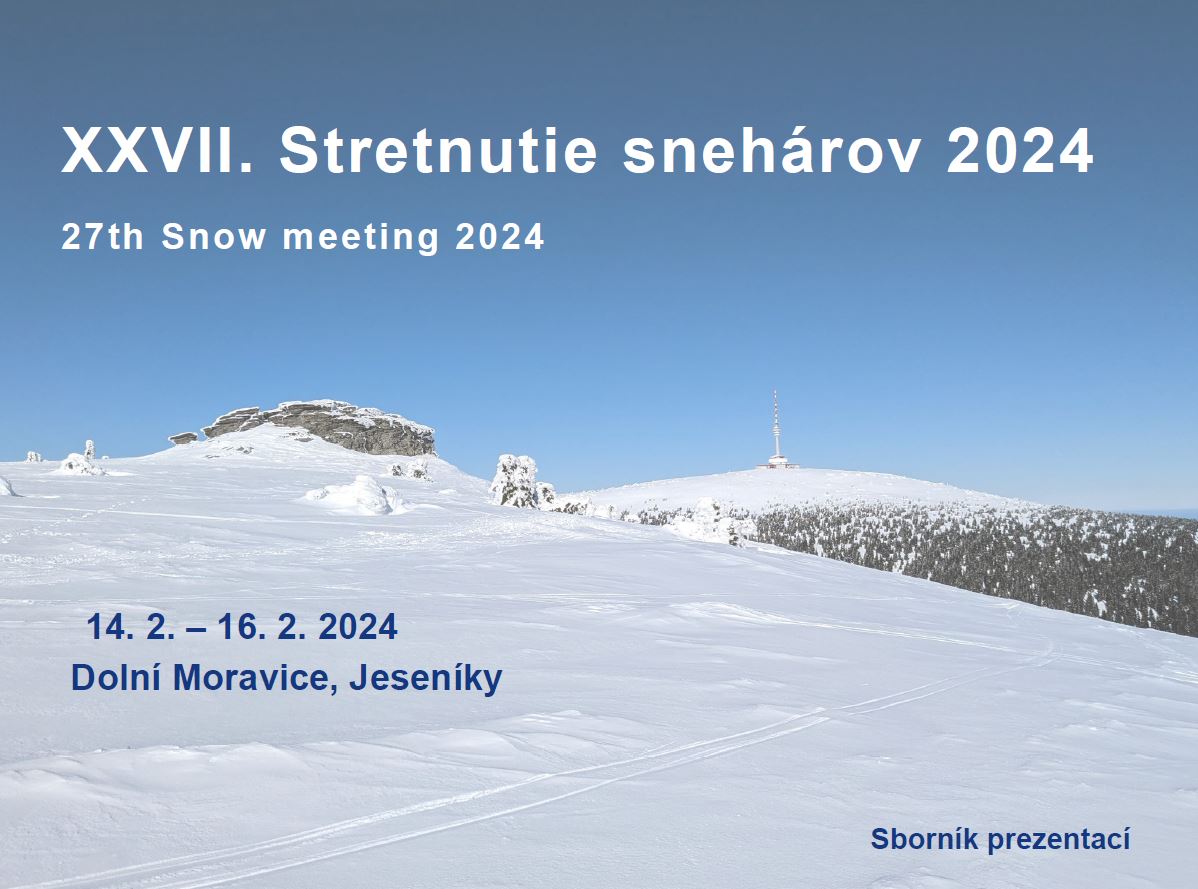 Právě si prohlížíte Sborník příspěvků ze setkání sněhařů