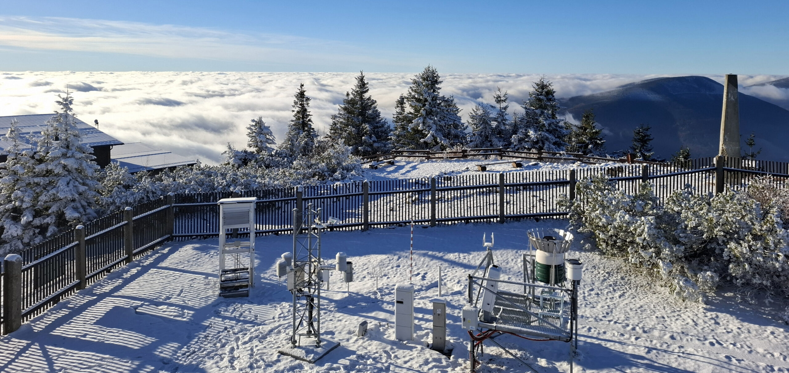 Právě si prohlížíte Meteorologická stanice ČHMÚ Lysá hora profesionálně měří 70 let