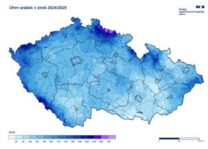 Přečtete si více ze článku Zima 2024/2025 na území Česka