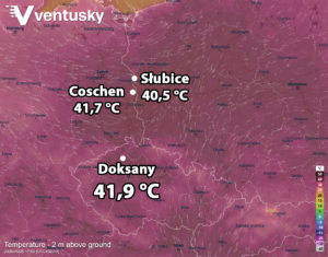 Přečtete si více ze článku Hned tři země ve střední Evropě dnes hlásí absolutní teplotní rekord za dobu měření
